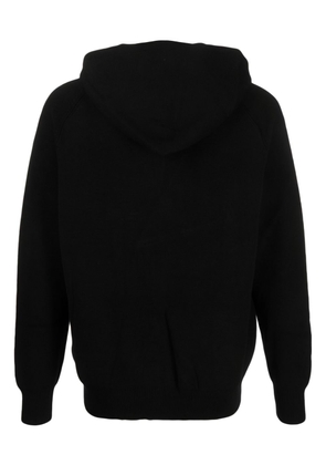 Low Brand zip-up long-sleeve hoodie - Black