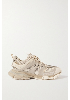 Balenciaga - Track Logo-detailed Recycled Mesh And Rubber Sneakers - Neutrals - IT34,IT35,IT36,IT37,IT38,IT39,IT40,IT41,IT42