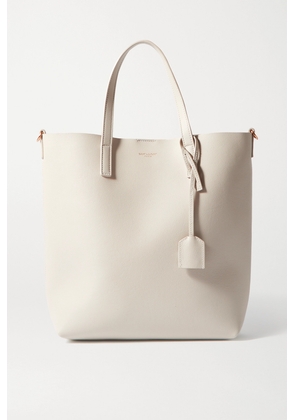 SAINT LAURENT - Toy North/south Leather Tote - Off-white - One size