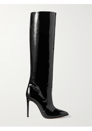 Paris Texas - Stiletto Patent-leather Knee Boots - Black - IT35,IT36,IT36.5,IT37,IT37.5,IT38,IT38.5,IT39,IT39.5,IT40,IT40.5,IT41,IT41.5,IT42