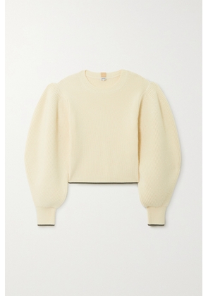 Loewe - Wool-blend Sweater - Cream - x small,small,medium,large