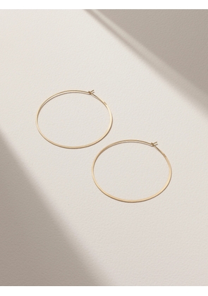 Melissa Joy Manning - 14-karat Gold Hoop Earrings - One size