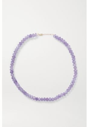 JIA JIA - + Net Sustain Gold Amethyst Necklace - Purple - One size