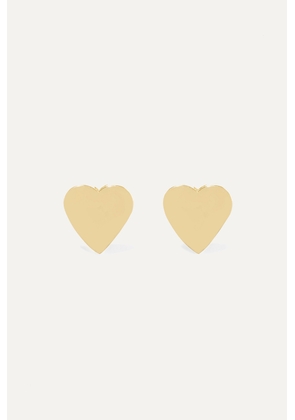 Jennifer Meyer - Heart 18-karat Gold Earrings - One size