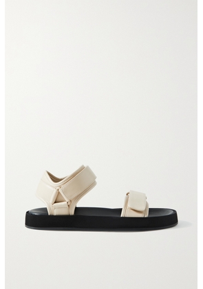 The Row - Hook And Loop Leather Sandals - Cream - IT35,IT35.5,IT36,IT36.5,IT37,IT37.5,IT38,IT38.5,IT39,IT39.5,IT40,IT40.5,IT41,IT41.5,IT42