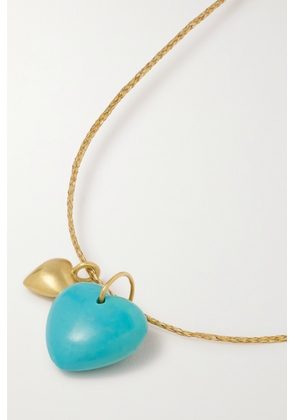 Pippa Small - 18-karat Gold Turquoise Necklace - One size