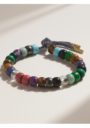 Carolina Bucci - Forte Beads Moonbow 18-karat Gold And Lurex Multi-stone Bracelet Kit - One size