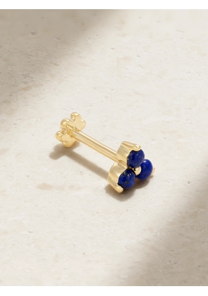 MARIA TASH - Trinity 14-karat Gold Lapis Lazuli Single Earring - One size