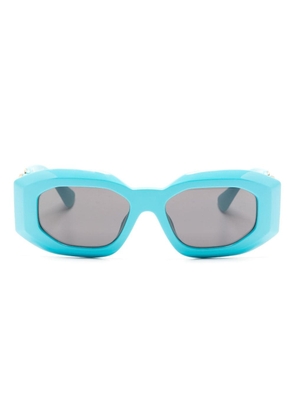 Versace Eyewear Maxi Medusa Biggie tinted sunglasses - Blue