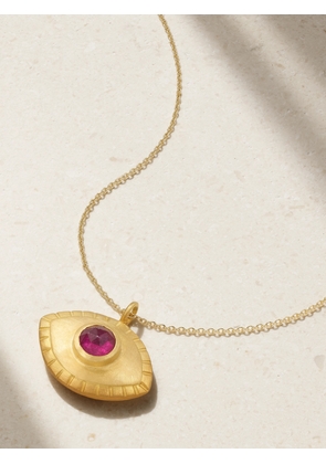 Pippa Small - 18-karat Gold Tourmaline Necklace - One size