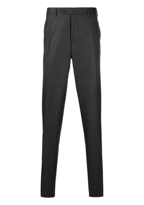 Canali straight-leg wool trousers - Grey