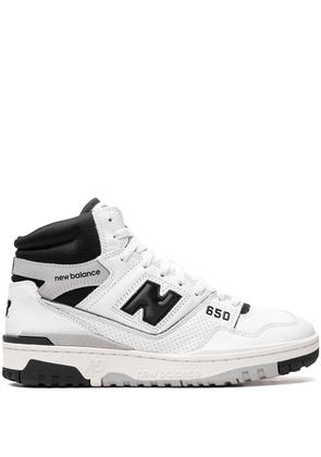 New Balance 650 'White/Black' high-top sneakers