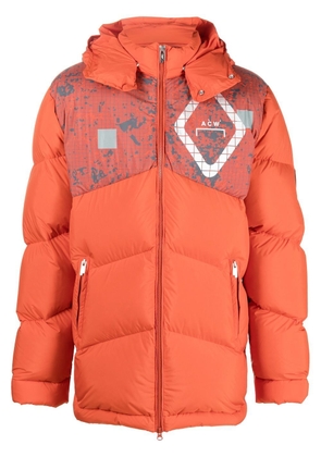A-COLD-WALL* hooded padded jacket - Orange