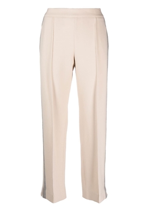 Eleventy contrasting side panel trousers - Neutrals