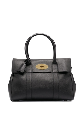 Mulberry Bayswater front-flap closure tote bag - Black