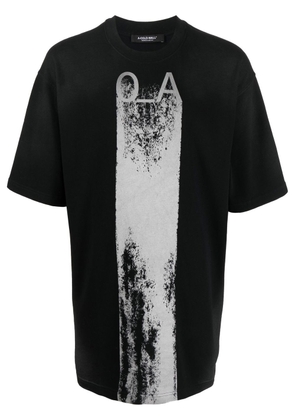 A-COLD-WALL* graphic-print cotton T-shirt - Black
