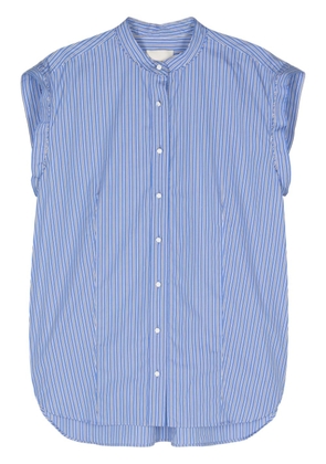 ISABEL MARANT Reggy sleeveless cotton shirt - Blue