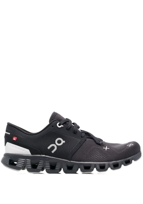 On Running Cloud X3 lace-up sneakers - Black