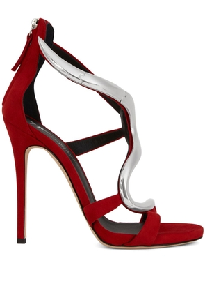 Giuseppe Zanotti Venere 120mm stiletto sandals - Red