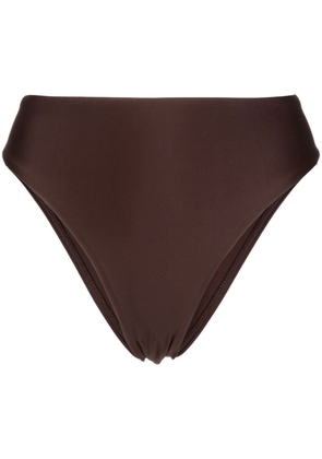 Matteau high-leg bikini bottoms - Brown