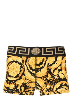 Versace baroque-print cotton boxer briefs - Gold
