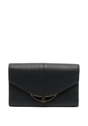Zadig&Voltaire Borderline folded leather wallet - Black