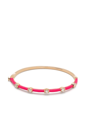 Melissa Kaye 18kt rose gold Zea diamond bracelet - Pink