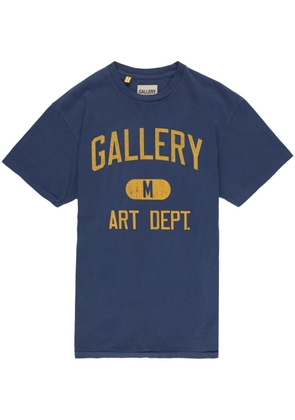 GALLERY DEPT. logo-print cotton T-shirt - Blue