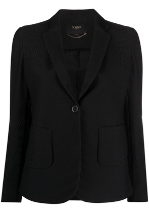 Seventy single-breasted suit jacket - Black