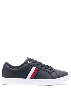 Tommy Hilfiger Essential Stripes lace-up sneakers - Blue