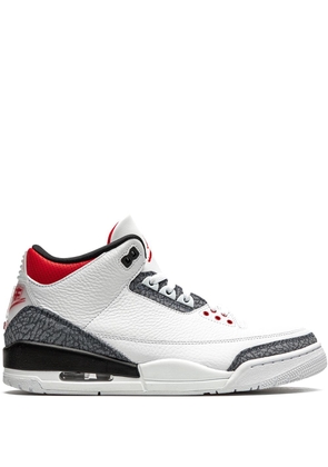 Jordan Air Jordan 3 Retro SE-T Denim 'Japan Exclusive - Fire Red' sneakers - White