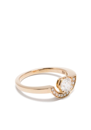 Loyal.e Paris 18kt rose gold Intrépide Petit Arc diamond ring - Pink