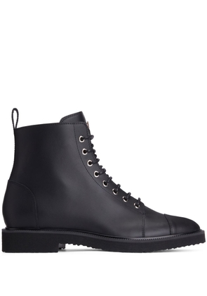 Giuseppe Zanotti Chris leather ankle boots - Black