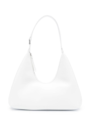 BY FAR Amber leather shoulder bag - White