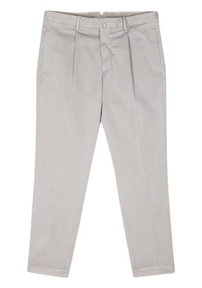 Dell'oglio tapered cotton chino trousers - Grey