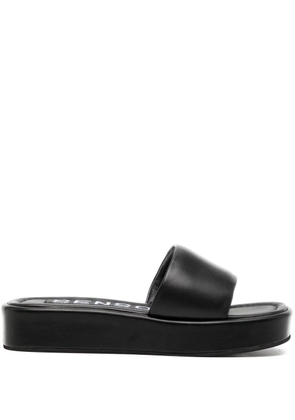 Senso Xyla leather sandals - Black