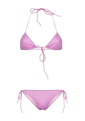 Oséree Lumière lurex bikini - Purple