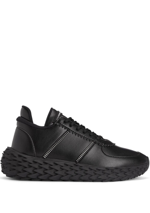 Giuseppe Zanotti Urchin textured-sole sneakers - Black