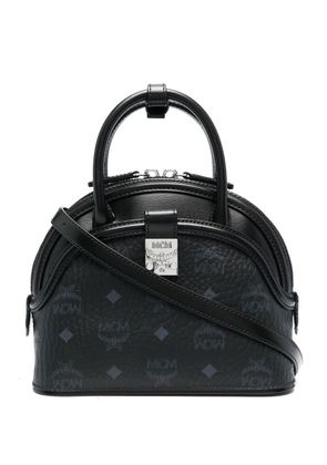 MCM small Tracy curved tote bag - Black
