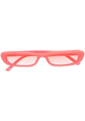 Linda Farrow x The Attico narrow-frame sunglasses - Pink
