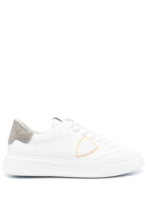 Philippe Model Paris Temple leather sneakers - White