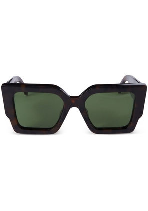 Off-White Eyewear Catalina oversized sunglasses - Brown