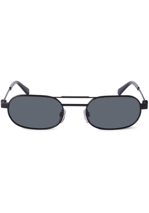 Off-White Eyewear Vaiden oval-frame sunglasses - Black