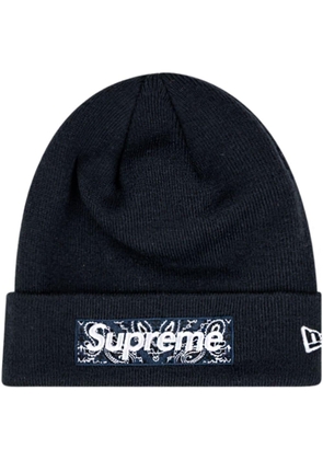 Supreme x New Era Box Logo beanie - Blue