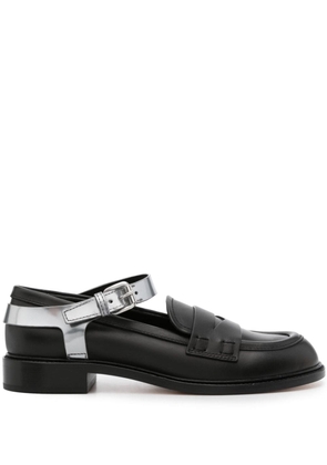 AGL Olivia leather loafers - Black