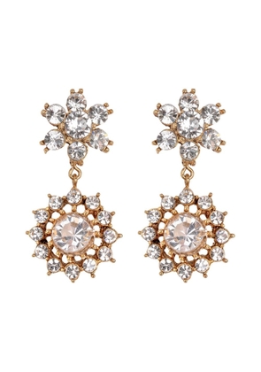 Jennifer Behr Ellie crystal-embellished earrings - Gold