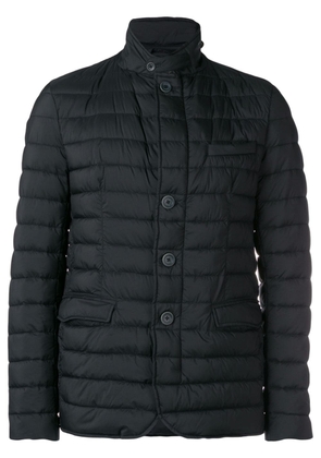 Herno buttoned puffer jacket - Blue