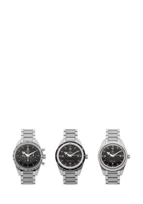 OMEGA 2022 pre-owned The 1957 Trilogy 38mm (set of three) - Black