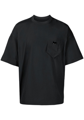 ZZERO BY SONGZIO patch-detail T-shirt - Black