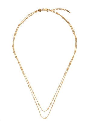 Missoma beaded double-chain necklace - Gold
